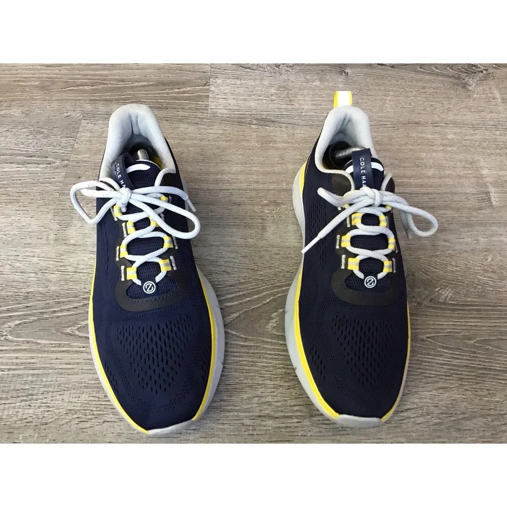 Cole Haan Zerogrand 360 Men's Size 11 Journey Runner Blue Yellow Gray C34346